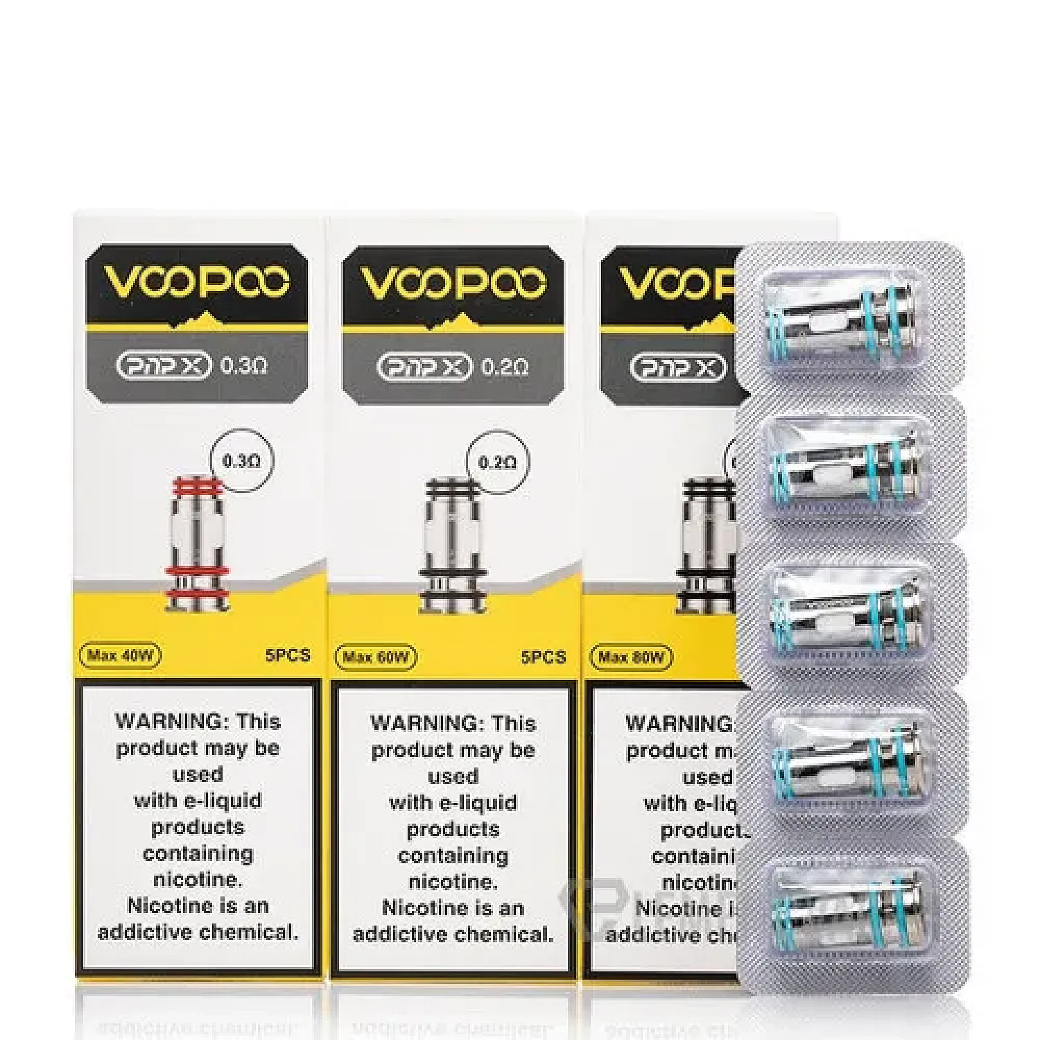 Voopoo - Pnp X Coil (5li Paket) - En Uygun Fiyatlı Orijinal Ürün