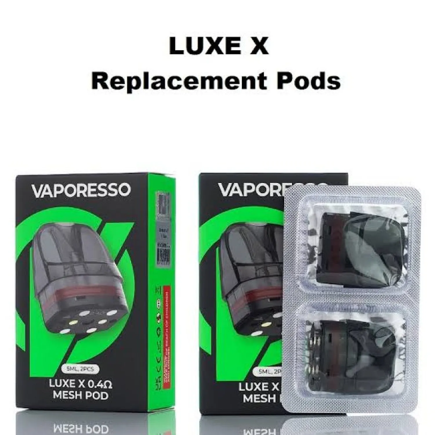 Vaporesso LUXE X 40W Yedek Kartuş (2 Adet) - En Uygun Fiyatlı Orijinal Ürün