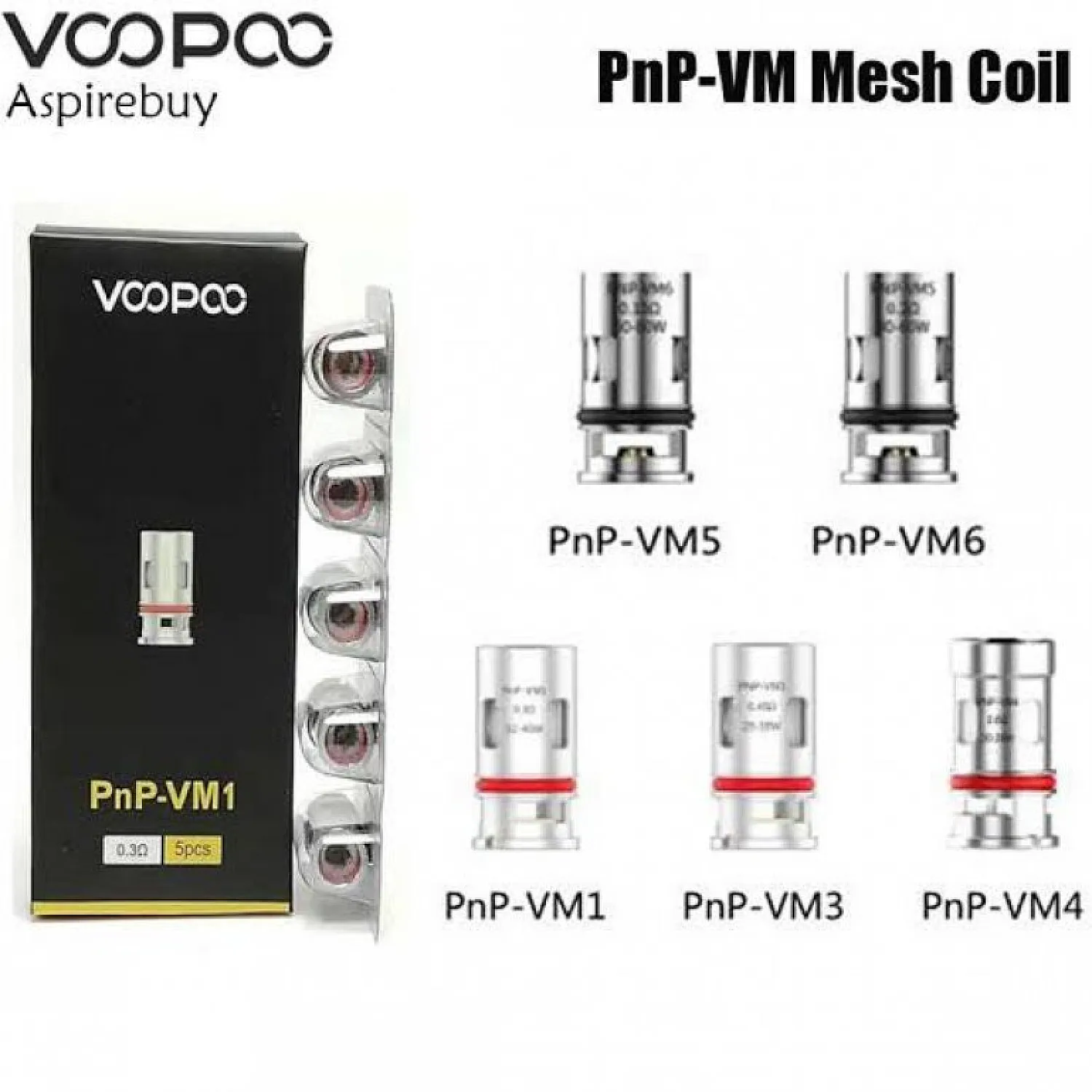 Voopoo - Pnp Coil (5li paket) - En Uygun Fiyatlı Orijinal Ürün