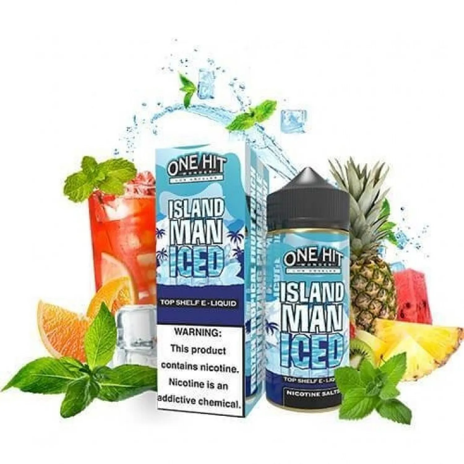 One Hit Wonder - Island Man Iced 100 ml Premium Likit - En Uygun Fiyatlı Orijinal Ürün