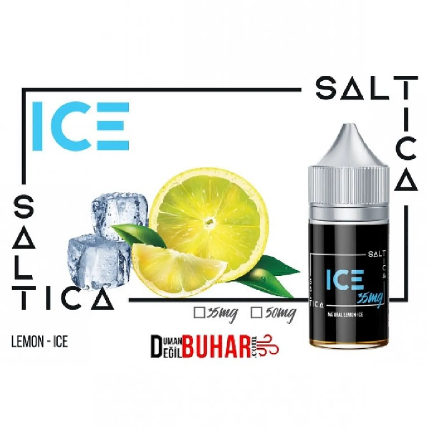 Saltica - Ice 30 ml Premium Salt Likit - En Uygun Fiyatlı Orijinal Ürün