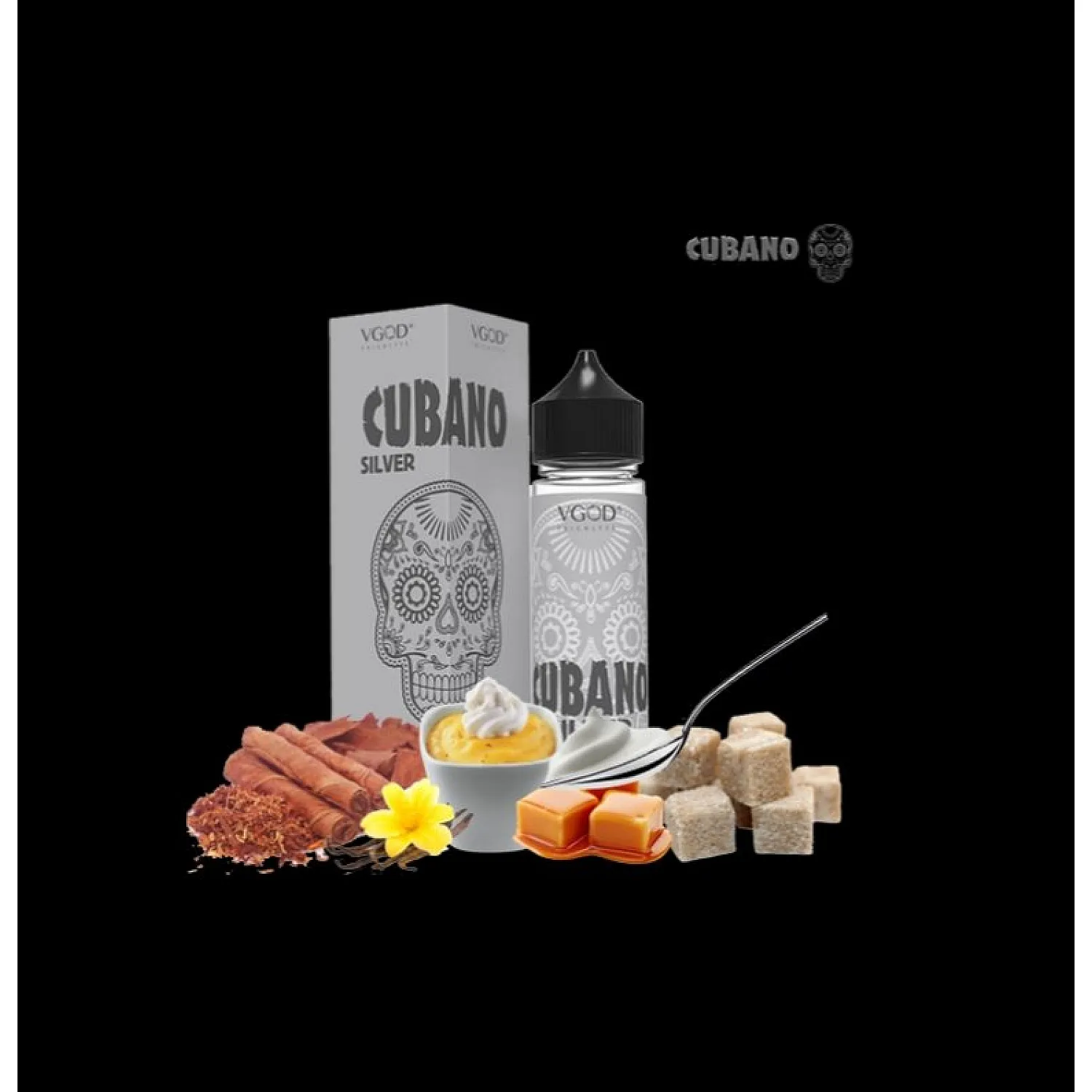 Vgod - Cubano Silver Tobacco 60 ml Premium Likit - En Uygun Fiyatlı Orijinal Ürün
