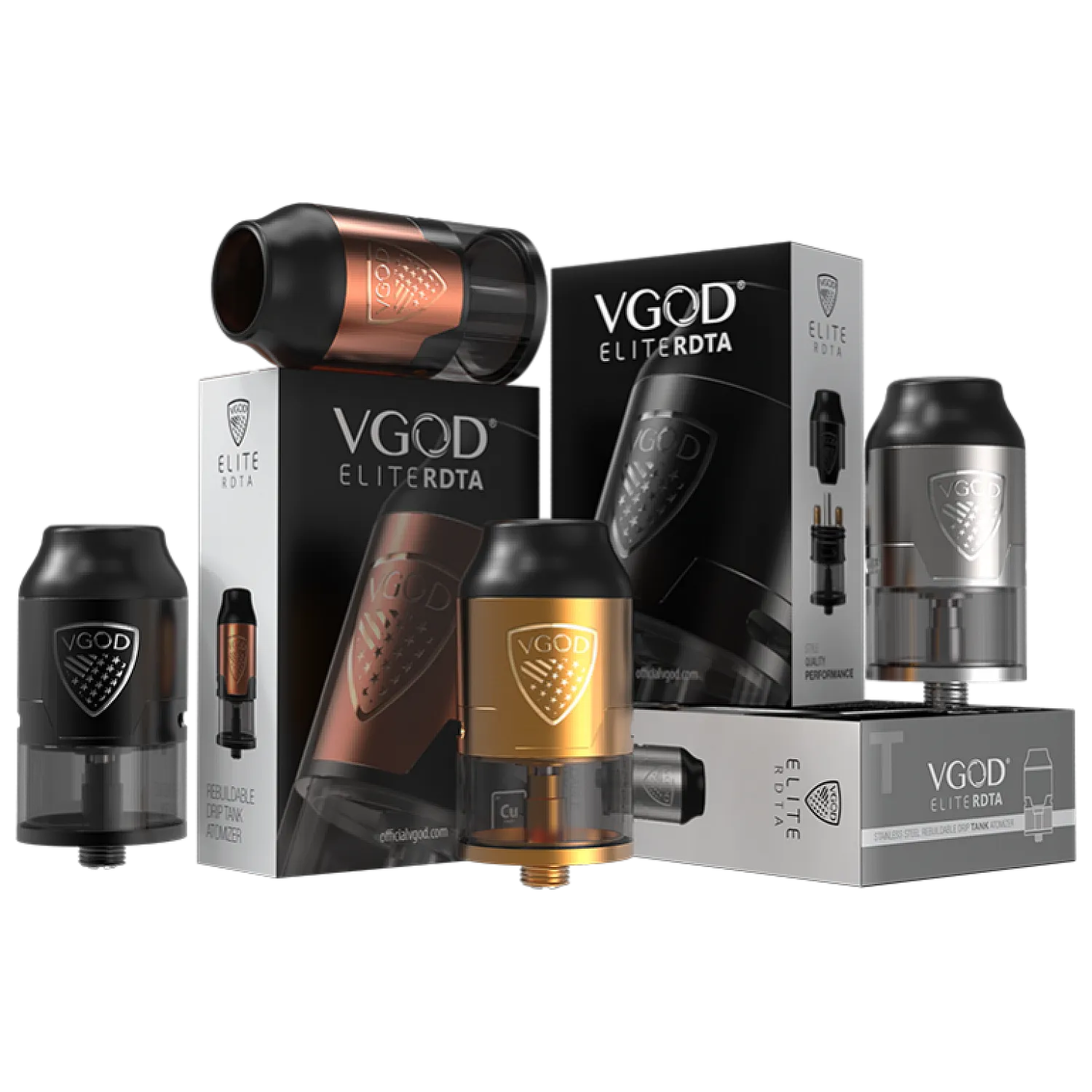 VGOD Elite RDTA Elektronik Sigara Atomizer - En Uygun Fiyatlı Orijinal Ürün