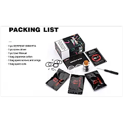 Wotofo Serpent SMM Rta Elektronik Sigara Atomizer - En Uygun Fiyatlı Orijinal Ürün
